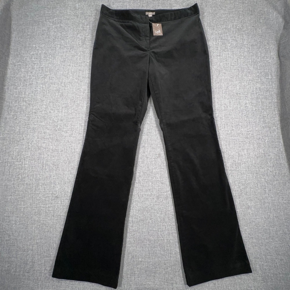J. Jill Corduroy Pants Womens 8 Stretch Bootcut Dark Academia Quiet Luxury NEW